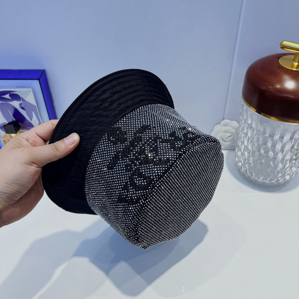 Prada Full Crystal Bucket Hat - Serene