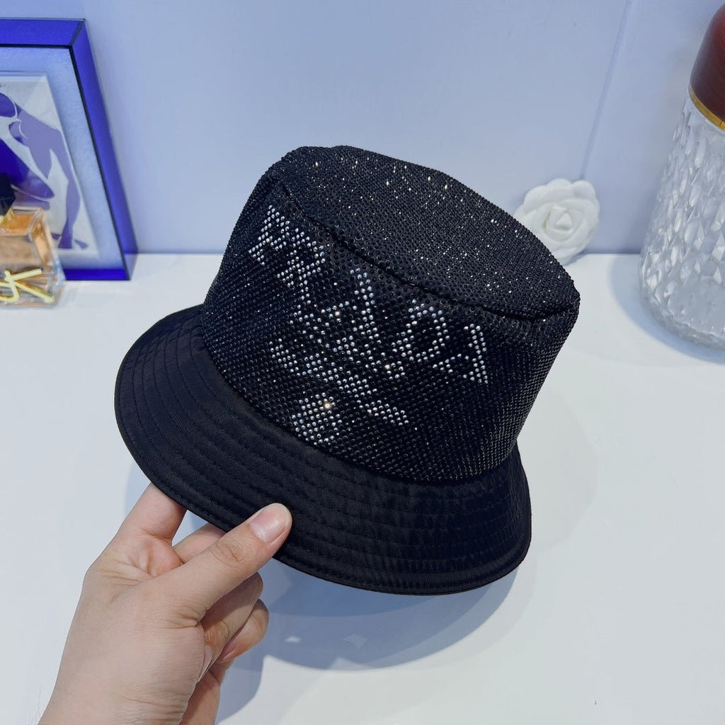 Prada Full Crystal Bucket Hat - Serene