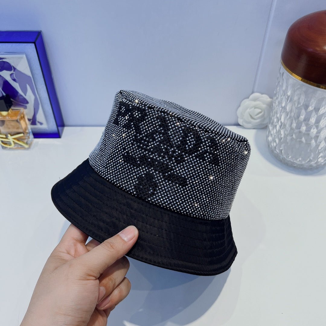 Prada Full Crystal Bucket Hat - Serene