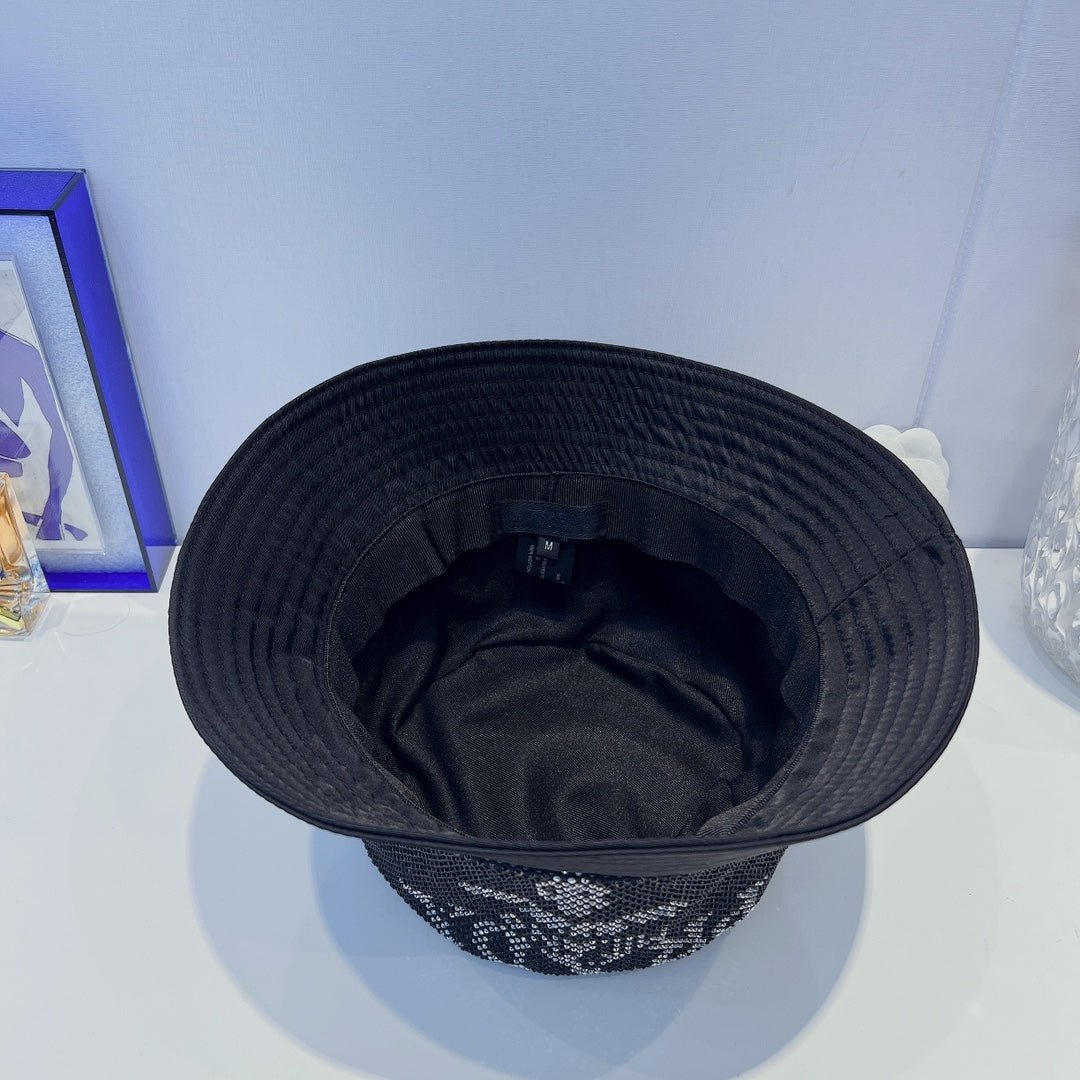 Prada Full Crystal Bucket Hat - Serene