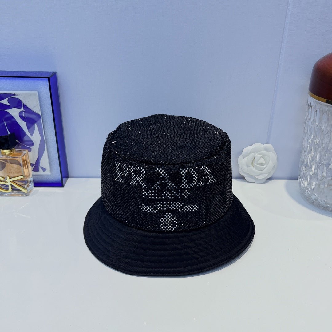 Prada Full Crystal Bucket Hat - Serene