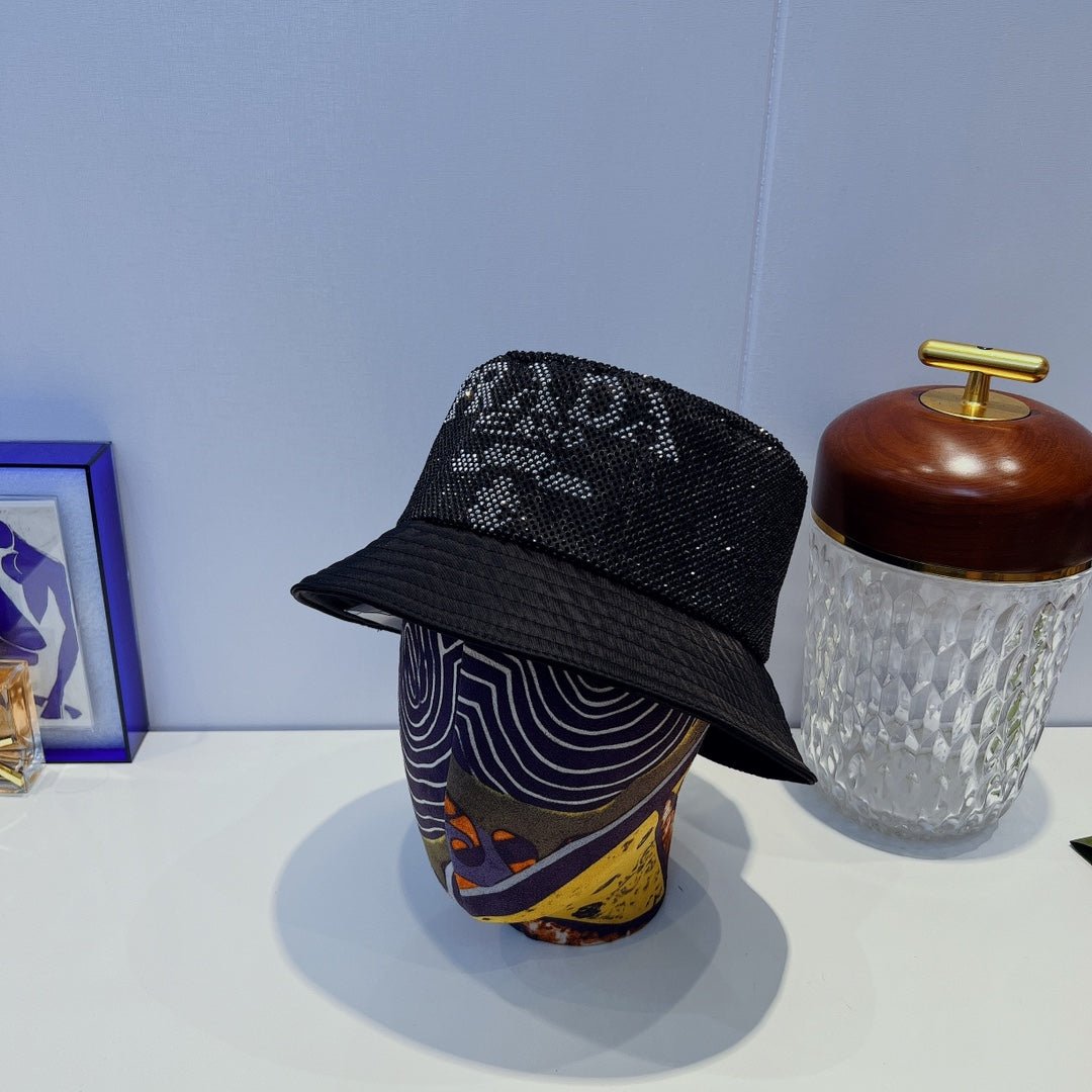 Prada Full Crystal Bucket Hat - Serene