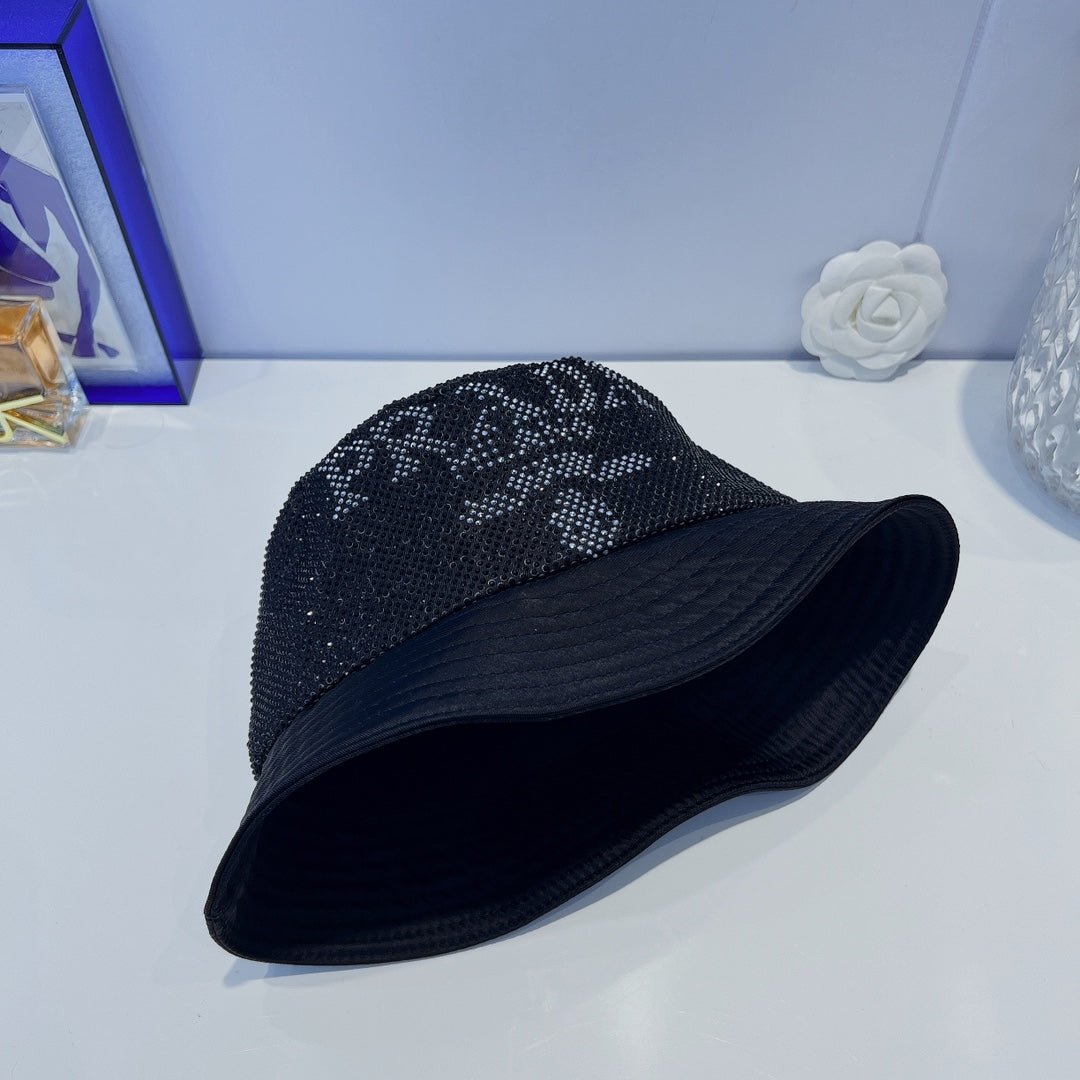 Prada Full Crystal Bucket Hat - Serene