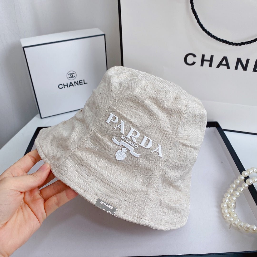 Prada Milano Drill Bucket Hat - Serene