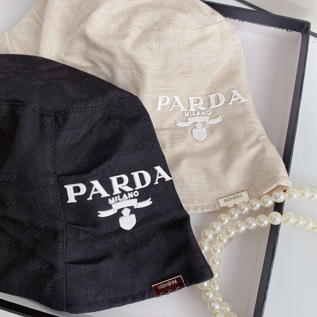 Prada Milano Drill Bucket Hat - Serene
