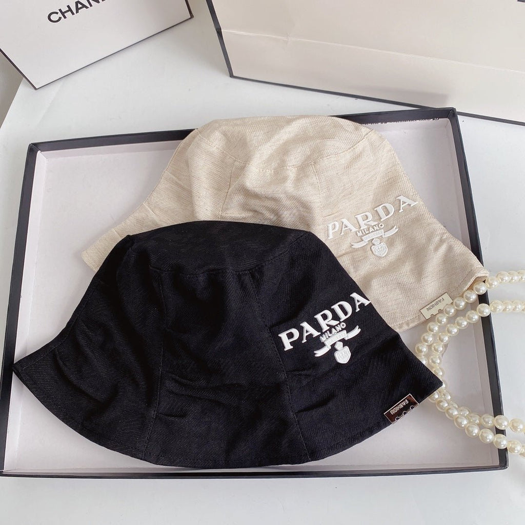 Prada Milano Drill Bucket Hat - Serene