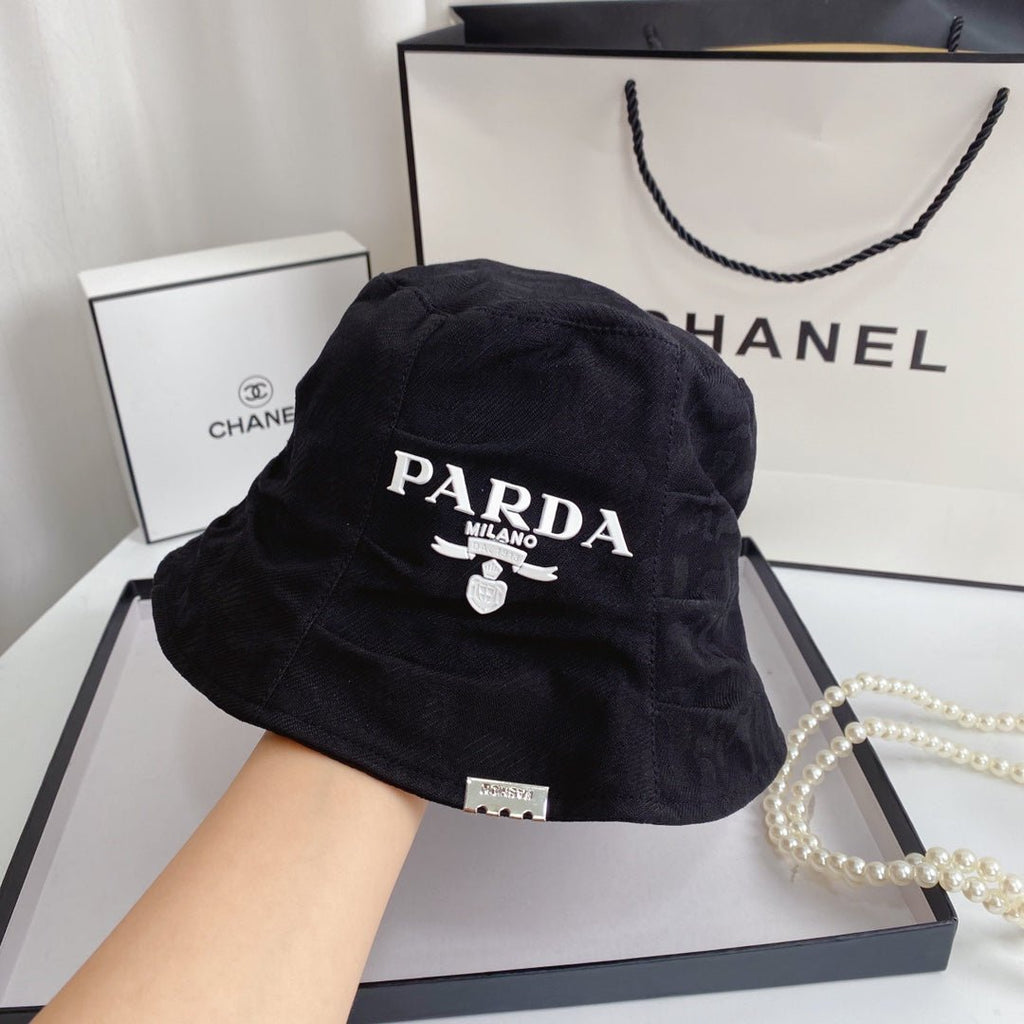 Prada Milano Drill Bucket Hat - Serene