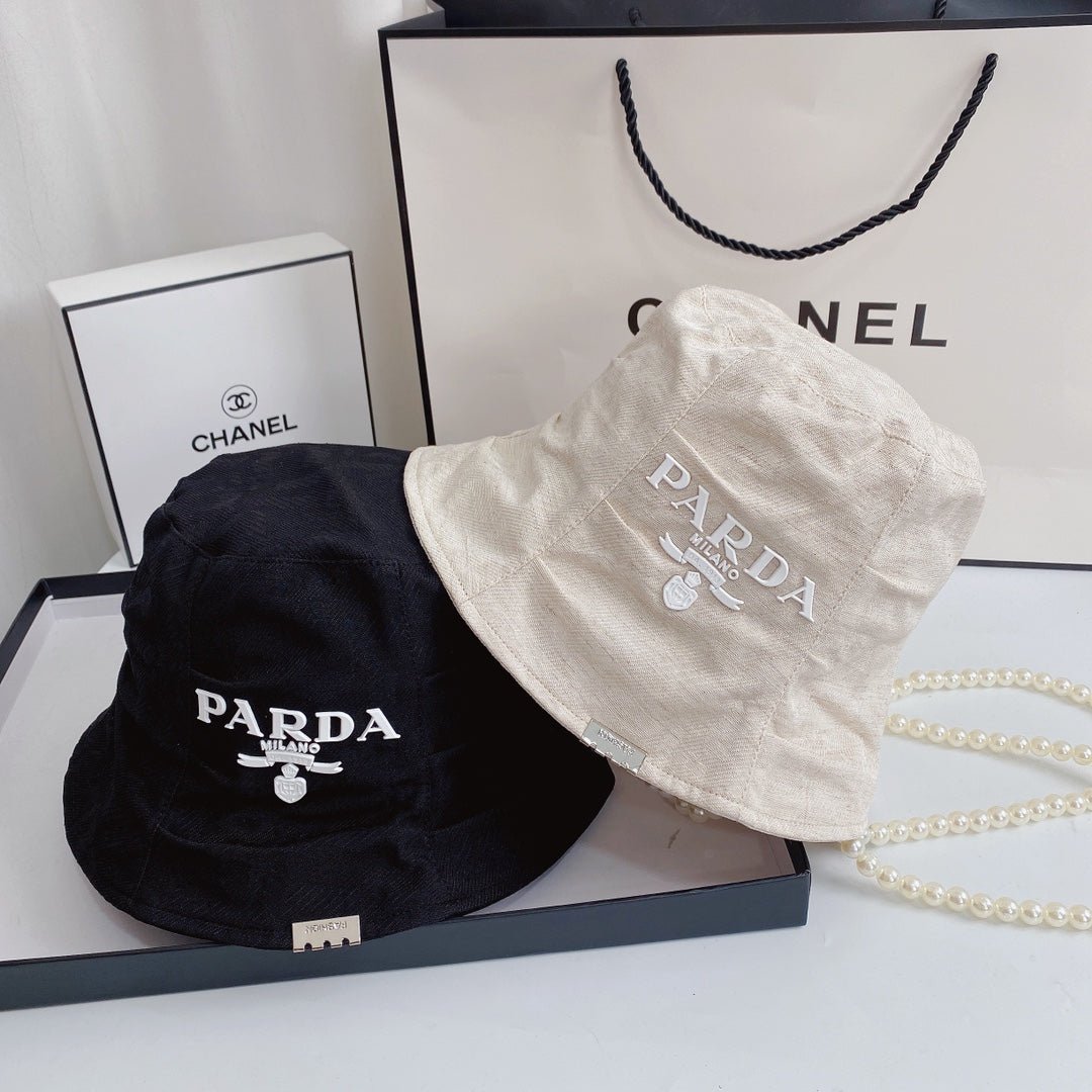 Prada Milano Drill Bucket Hat - Serene