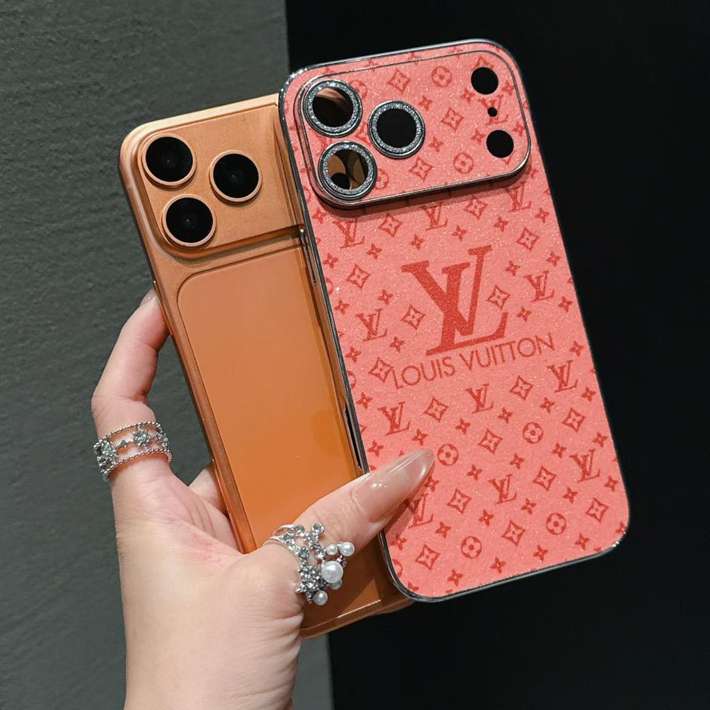 Shiny Louis Vuitton iPhone 18 Pro Case – Luxury Designer iPhone Case - Serene