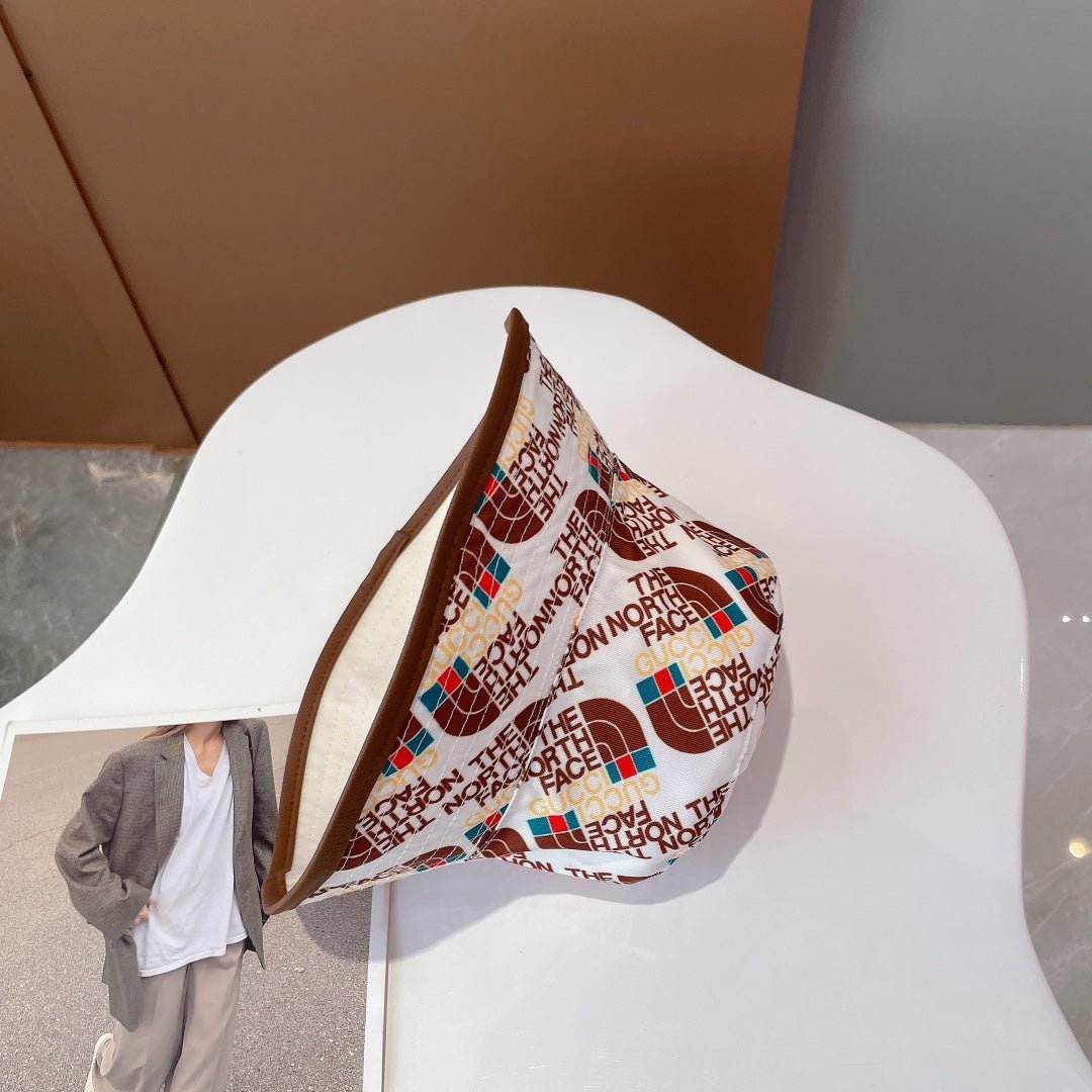 The North Face x Gucci Reversible Bucket Hat | Luxury Double-Sided Designer Hat - Serene