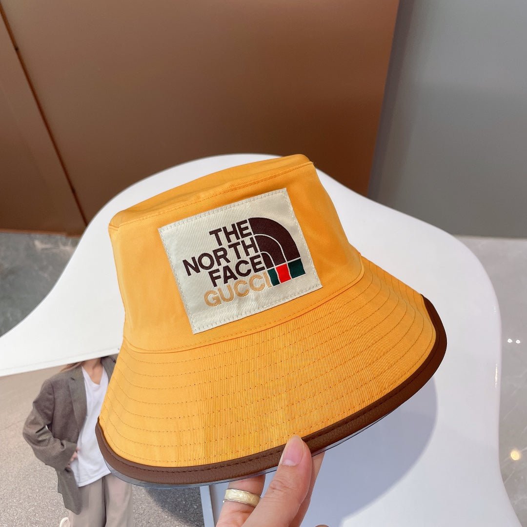 The North Face x Gucci Reversible Bucket Hat | Luxury Double-Sided Designer Hat - Serene