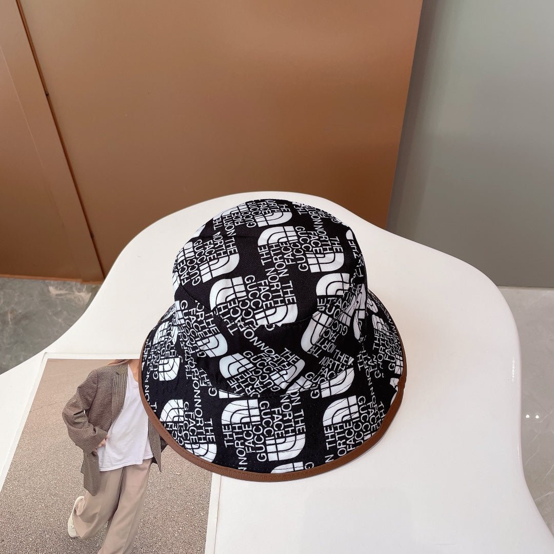 The North Face x Gucci Reversible Bucket Hat | Luxury Double-Sided Designer Hat - Serene