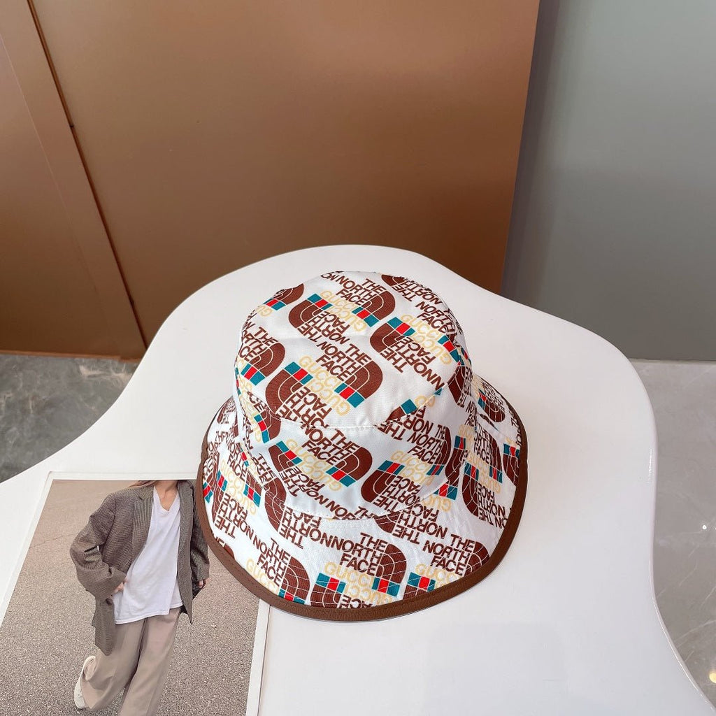 The North Face x Gucci Reversible Bucket Hat | Luxury Double-Sided Designer Hat - Serene