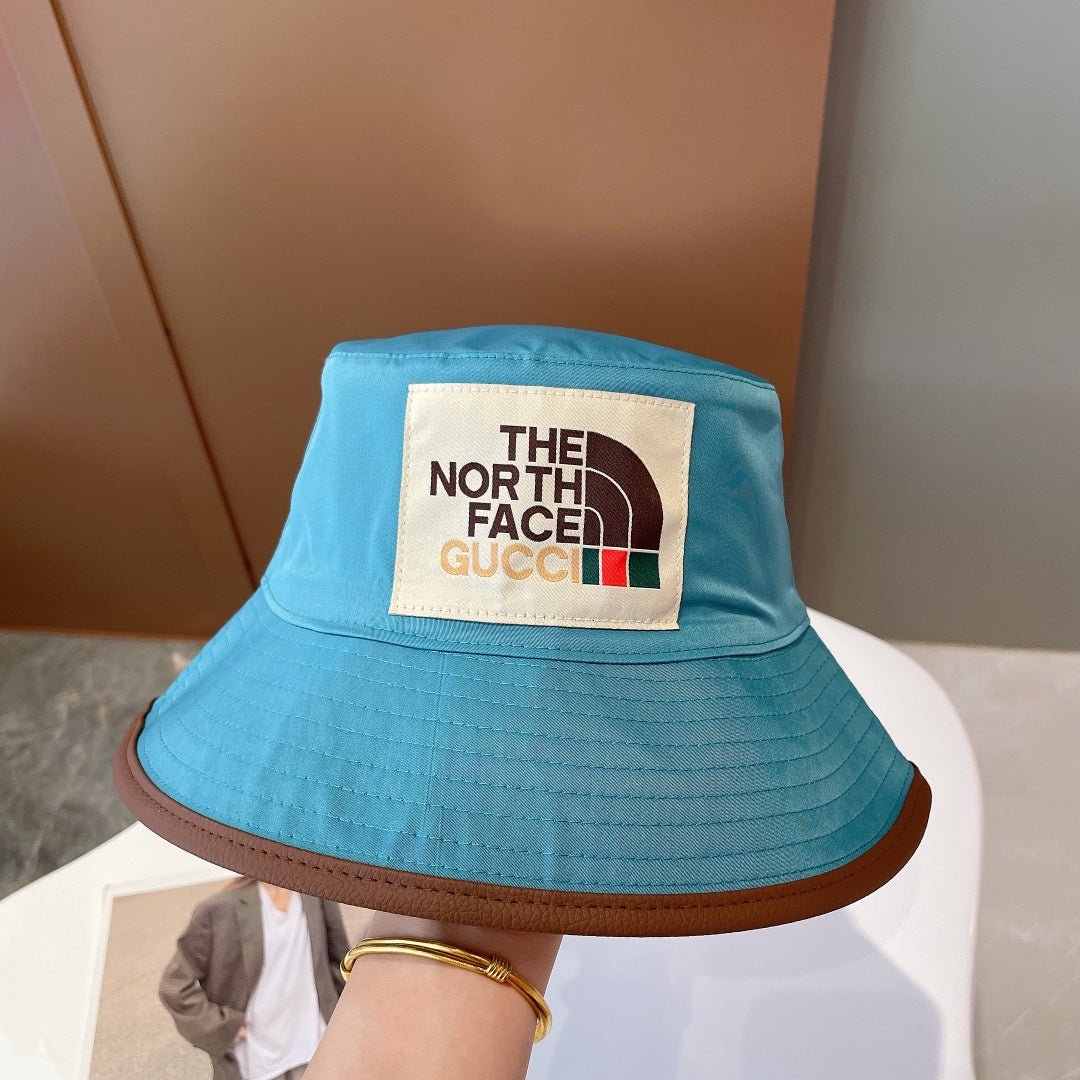 The North Face x Gucci Reversible Bucket Hat | Luxury Double-Sided Designer Hat - Serene