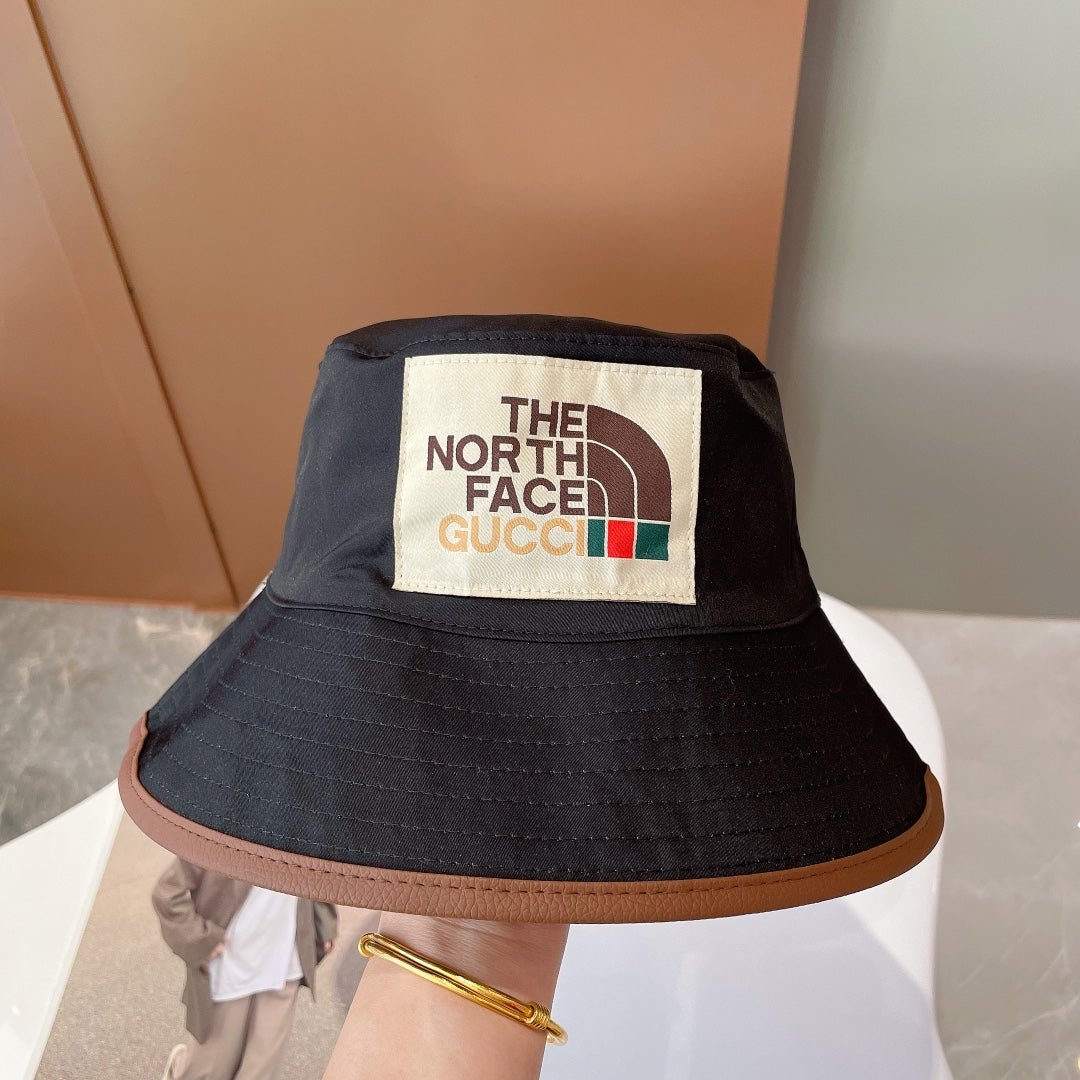 The North Face x Gucci Reversible Bucket Hat | Luxury Double-Sided Designer Hat - Serene