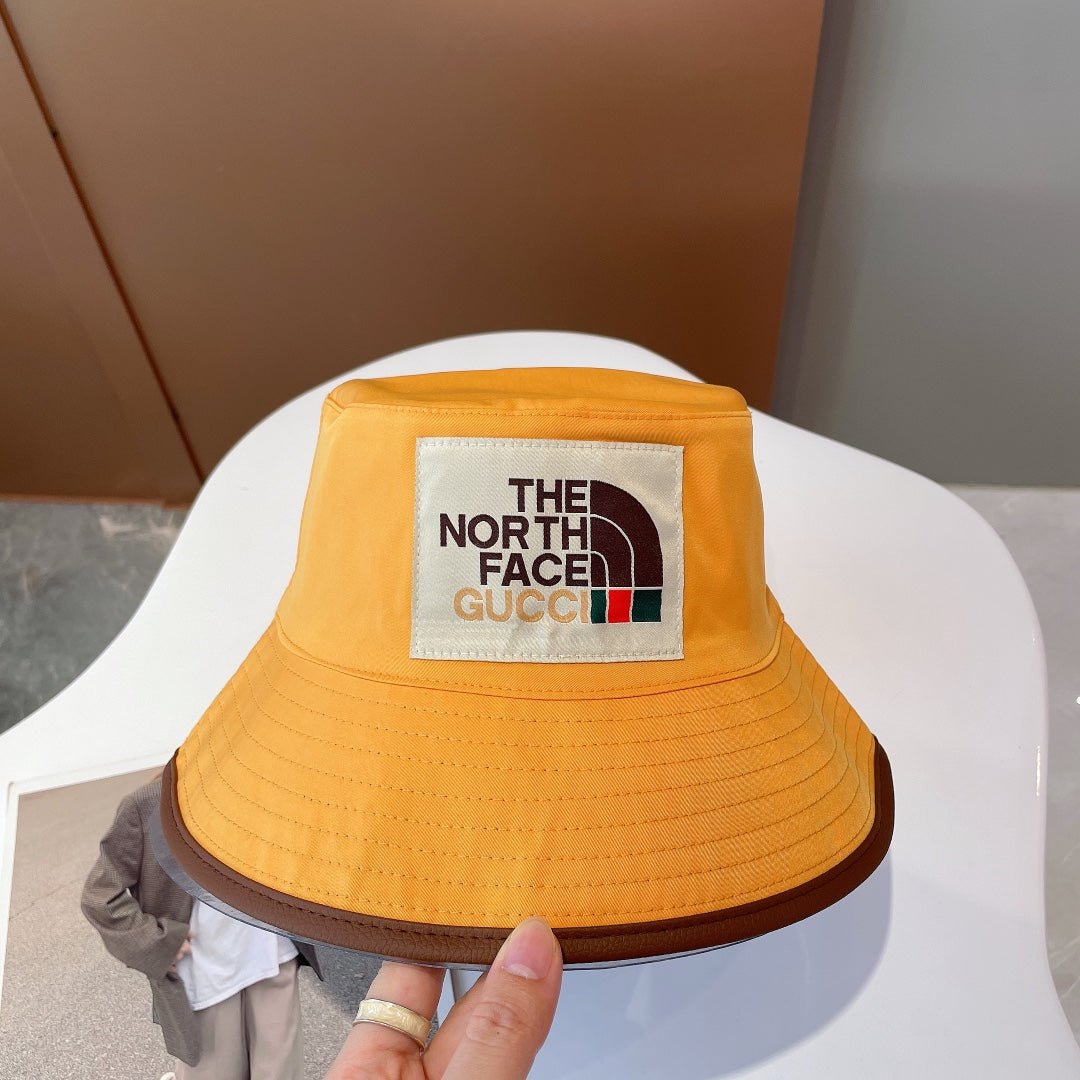 The North Face x Gucci Reversible Bucket Hat | Luxury Double-Sided Designer Hat - Serene