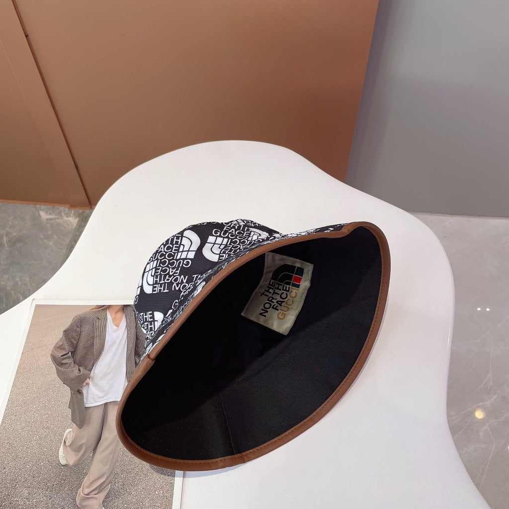 The North Face x Gucci Reversible Bucket Hat | Luxury Double-Sided Designer Hat - Serene