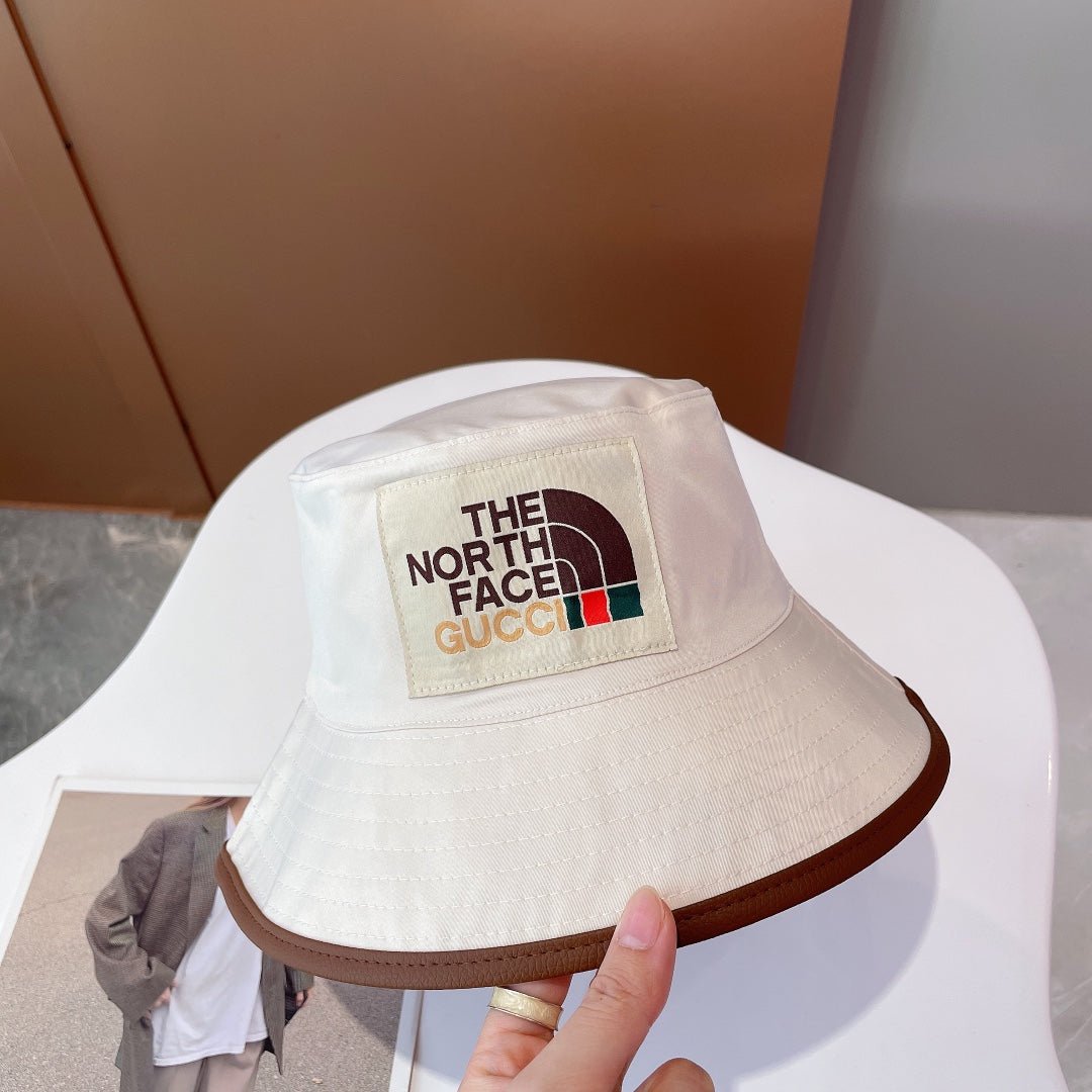 The North Face x Gucci Reversible Bucket Hat | Luxury Double-Sided Designer Hat - Serene