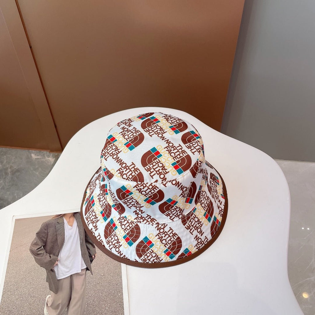 The North Face x Gucci Reversible Bucket Hat | Luxury Double-Sided Designer Hat - Serene