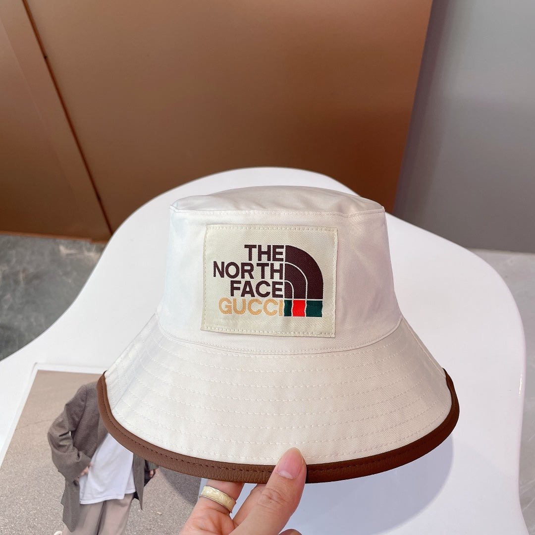 The North Face x Gucci Reversible Bucket Hat | Luxury Double-Sided Designer Hat - Serene